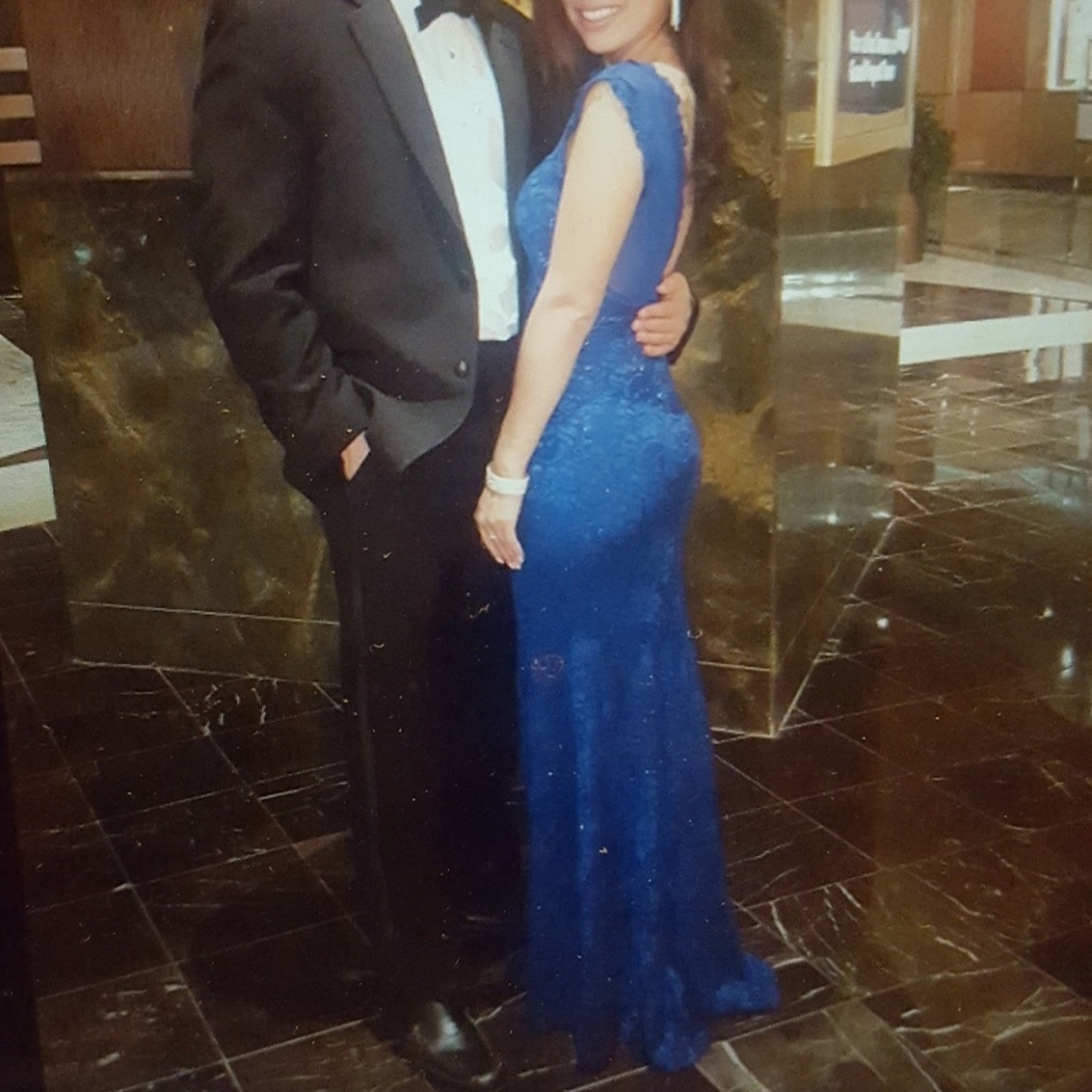 Blue Mermaid Dress